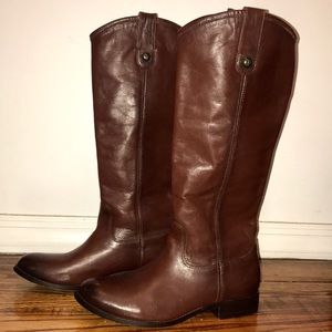 Frye Melissa Button Lug Boots